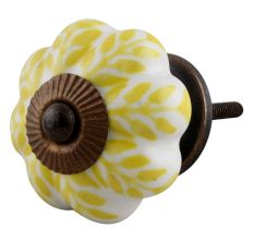 Yellow Leaf Melon Knob