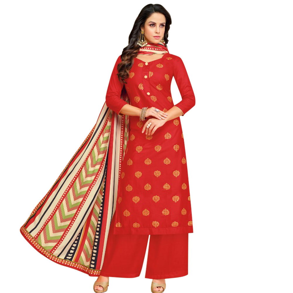 matching dupatta with red suit