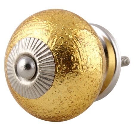 Golden Ceramic Knob