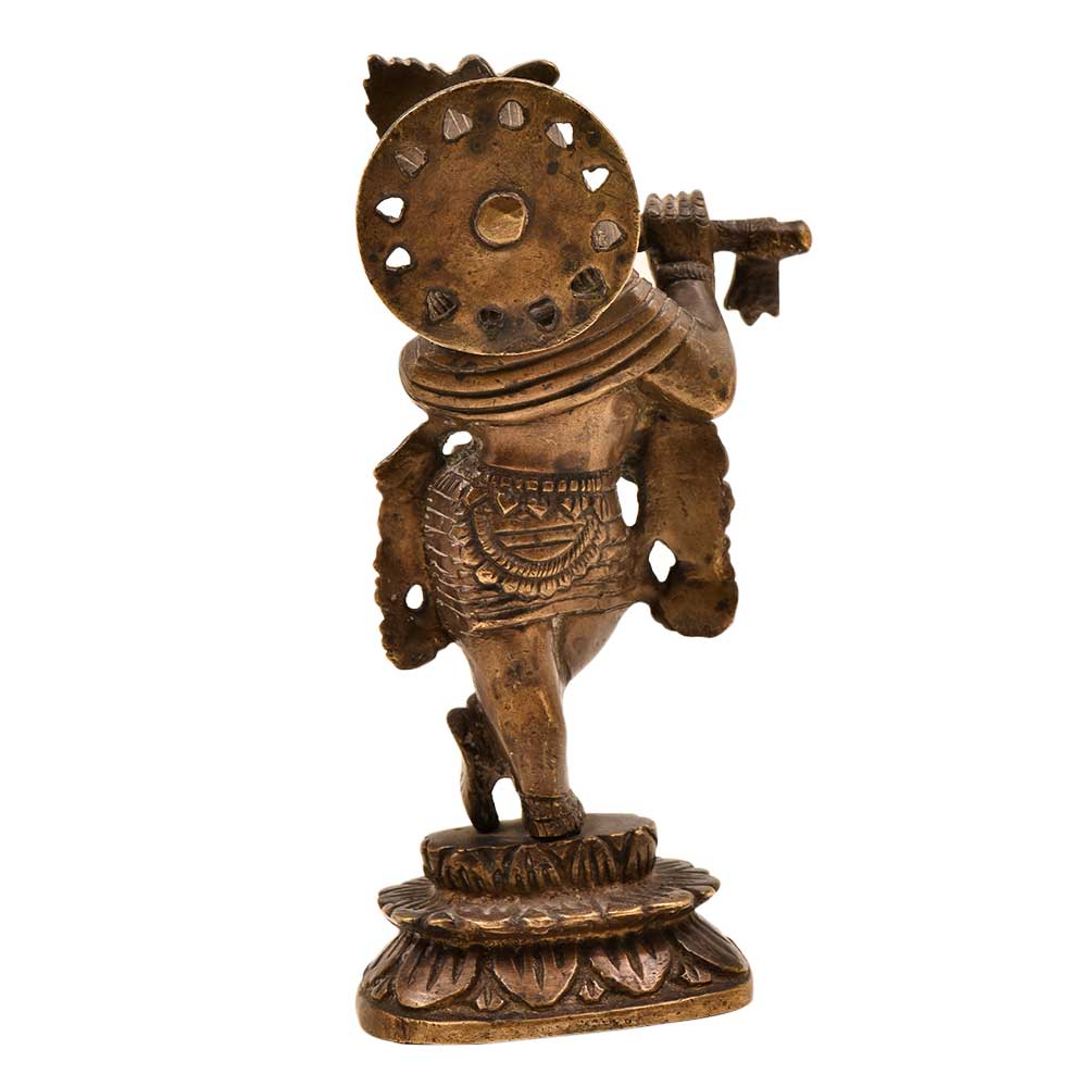 Krishna Standing Playing Flute Home Decoration Statue