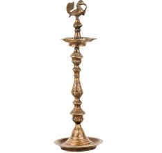 Mayur South Indian Oil Lamp Bronze Urli | Bronze Oil Lamps | Indianshelf.in