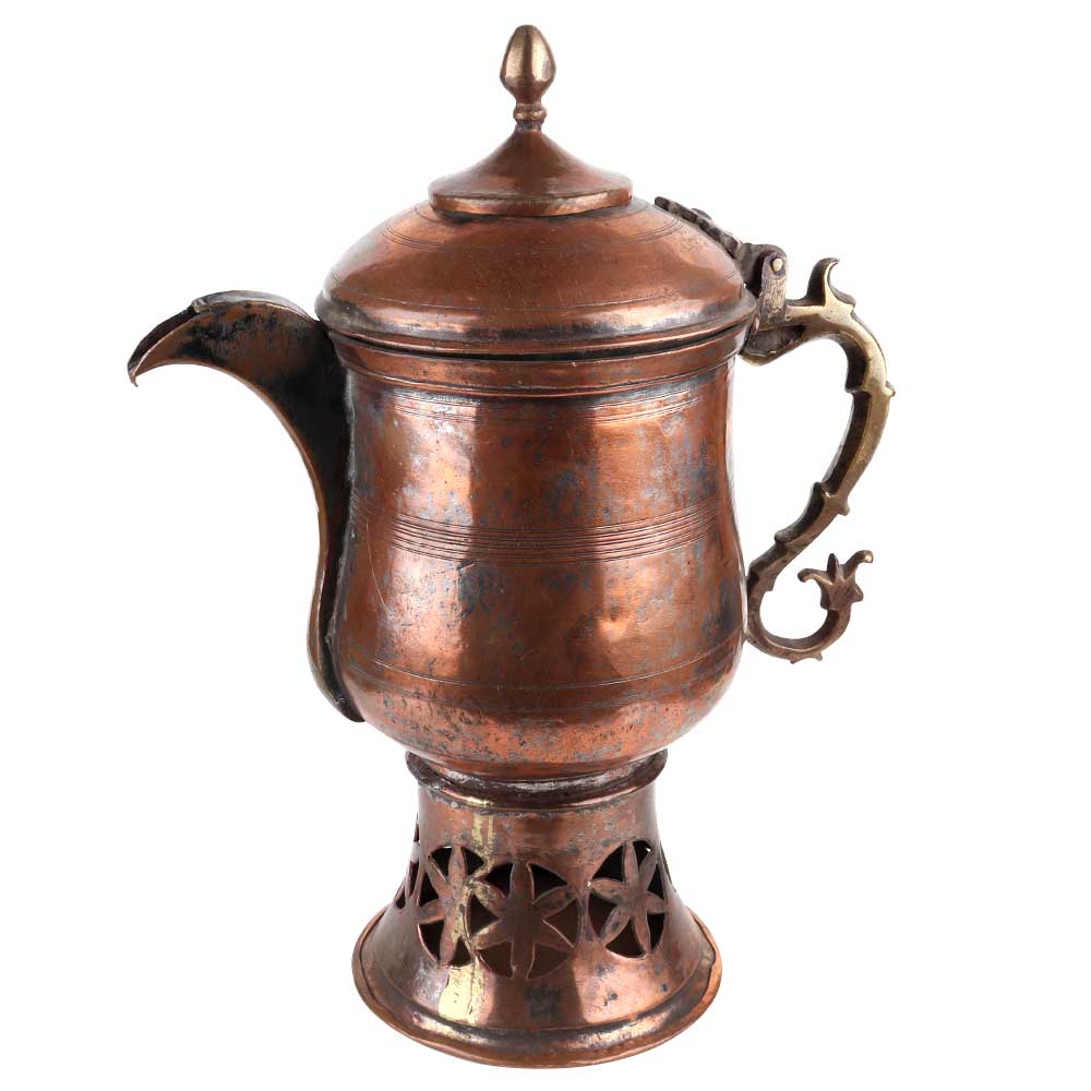 Traditional Copper Samovar Teapot