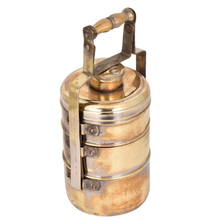 Vintage Brass made Lunch Box