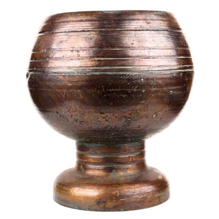 Brass Flower pot Cup Shape with Round Base