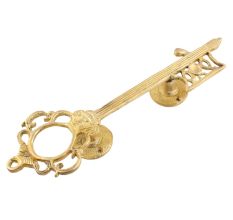 Vintage Skeleton Key Door Handle Decorative Hardware