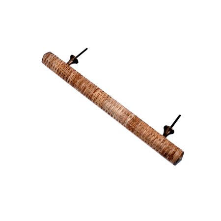 Natural Long Round Rattan Cabinet Handles 12