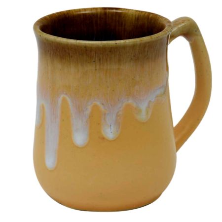 Handmade Dual Color Ceramic Tea Or Coffee Mug