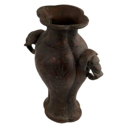 Pot With Lid Like Surai Carved Islamic Art