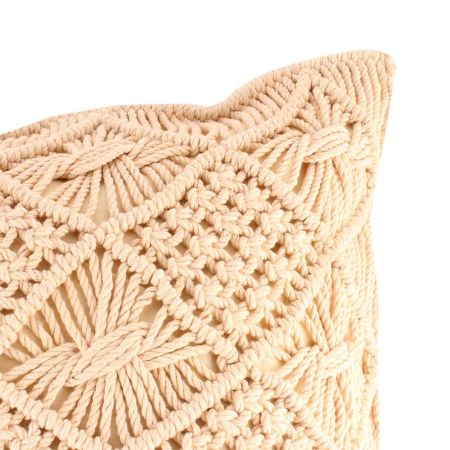 Macrame Party Stuff Knitted Cushion Cover