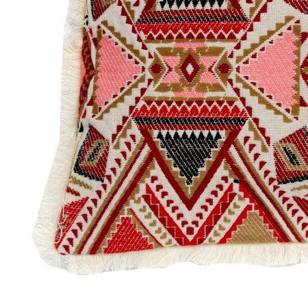 Tribal Decorative Cushion Covers With Geometric Design