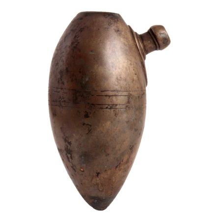 BrassÂ Hookah Base In Rustic Finish