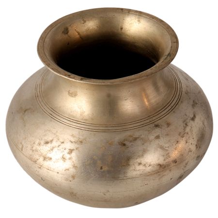 Vintage Indian Gangajal Kalash Water Pot