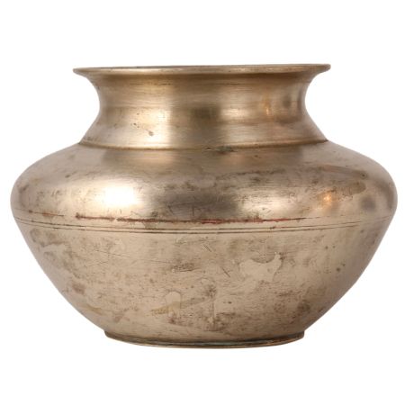 Indian Vintage Used Lota Water Vessel