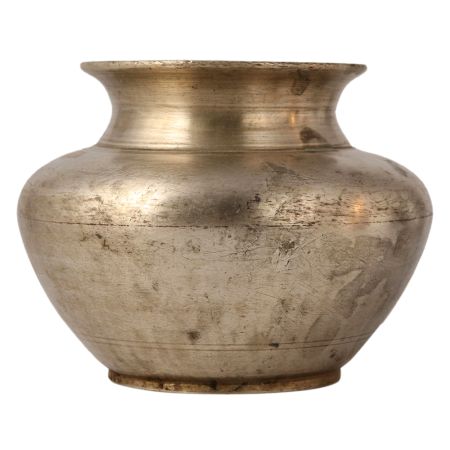 Vintage Used Lota Holy Water Pot
