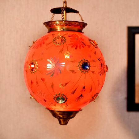 Red Flower Lamp