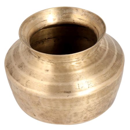 Hammered Vintage Brass Kalash Water Pot