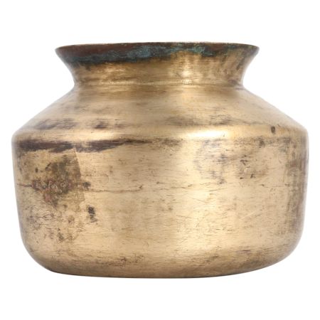 Plain Vintage Kalash or Water Pot made of Brass
