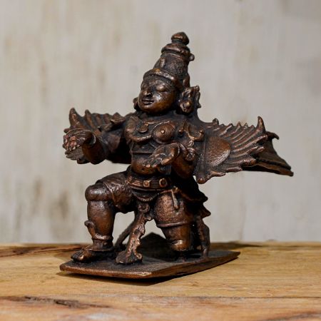 Traditional Lord Garuda Statue Made of High Quality Copper