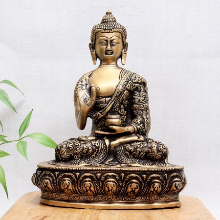 High Quality Bronze Buddha Statue for Home and Office Decoration