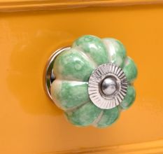 Lime Melon Drawer Knob