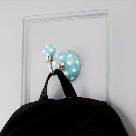 Sea Green Dotted Hooks