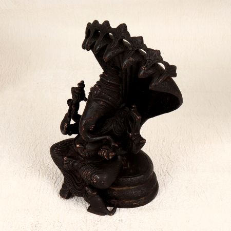 South Indian Art Brass Lord Ganesha Statue for Prayer Room