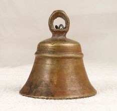 Handcrafted Traditional Bell with Loop Made of Bell Metal