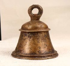 High-Quality Vintage Bell Metal Temple Hanging Bell for Decor