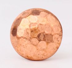 Copper Dot Flat Drawer Knobs Online
