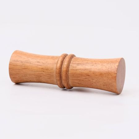 Natural Wooden T-Bar Cabinet Knobs for Drawer