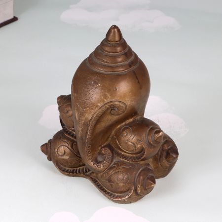 Handmade Finest Brass Holy Lord Ganesha Statue for Decoration
