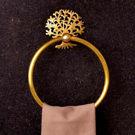 Premium Ring Hanger Made of Brass for Bathroom