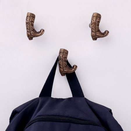 Antique Shoes Modern Metal Wall Hooks-3 Pieces