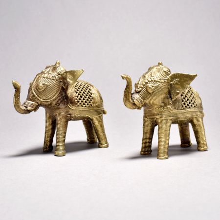 Tribal Art Elephant Figurine For Home Decor