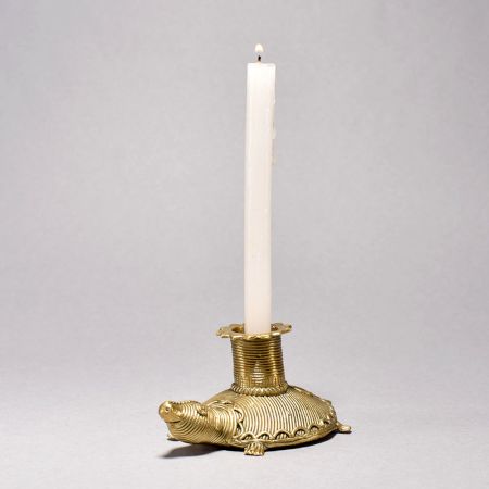 Turtle Design Candle and Incense Holder