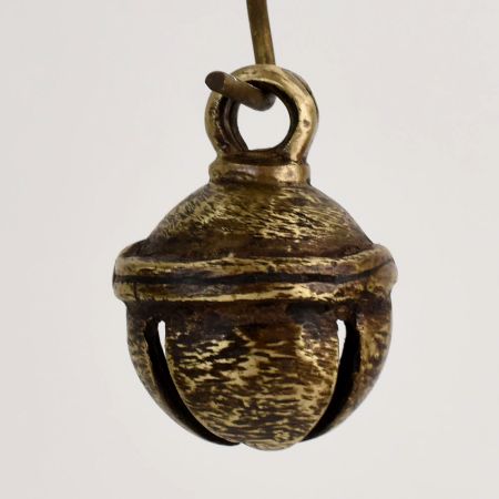 Handcrafted Vintage Indian Bell Metal Cow Bells in Set of 6