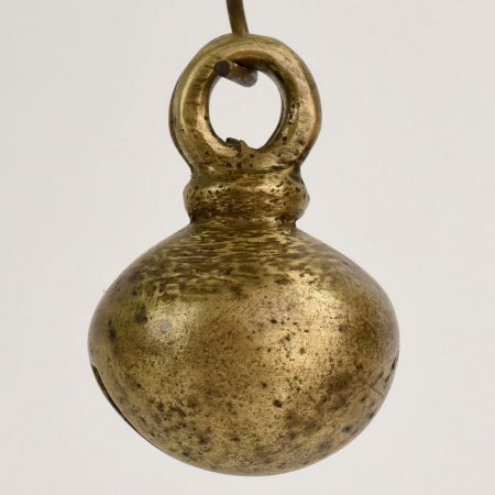 Northern India Vintage Bell Metal Cow Bell for Decor