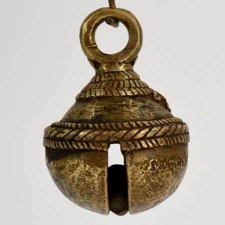 Traditional Northern India Vintage Cow Bell Made of Bell Metal