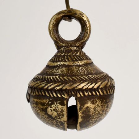 Antique Northern India Bell Metal Cow Bell for Collection