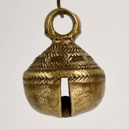 Vintage Northern Indian Bell Metal Cow Bell for Decoration
