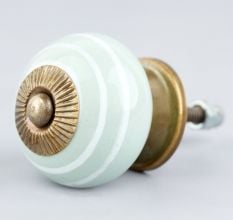 Sage Green Line Knob