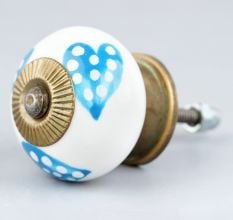Sky Blue Heart knob (1)