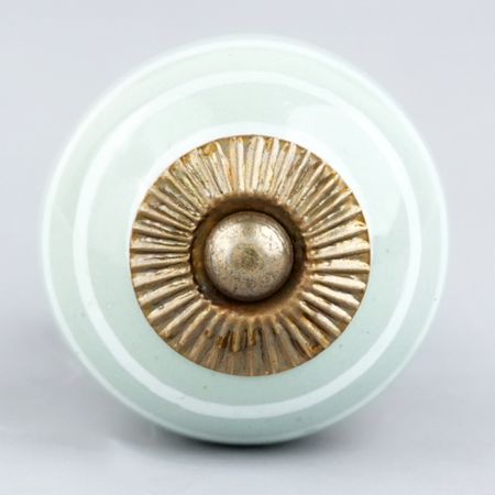 Sage Green Line Knob