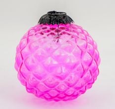 Pink Solid Custard Apple Christmas Hanging
