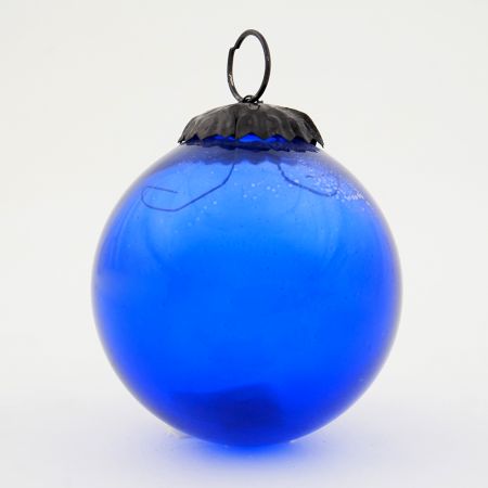 Navy Blue Round Christmas Hanging Online