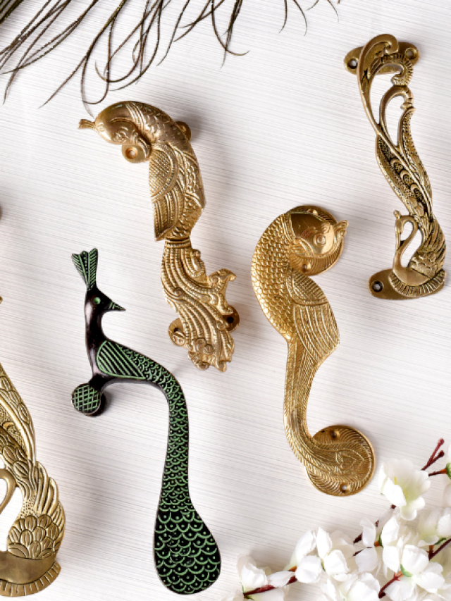 Make a Statement with These Stunning Peacock Door Handles