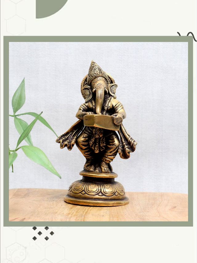 Welcome Ganpati Bappa To Your Homes With Bronze Lord Ganesha Murti